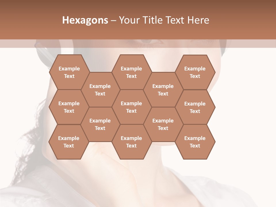 Call Communication White Background PowerPoint Template