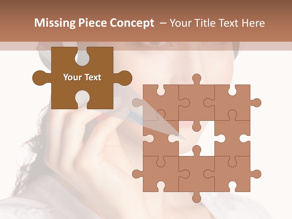 Call Communication White Background PowerPoint Template