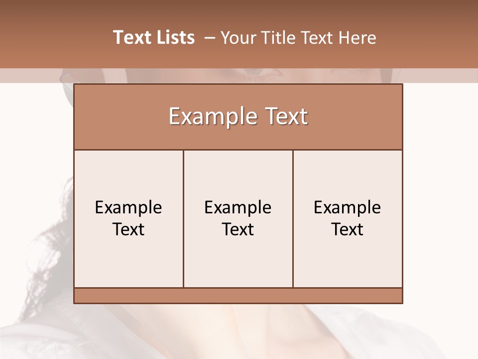 Call Communication White Background PowerPoint Template