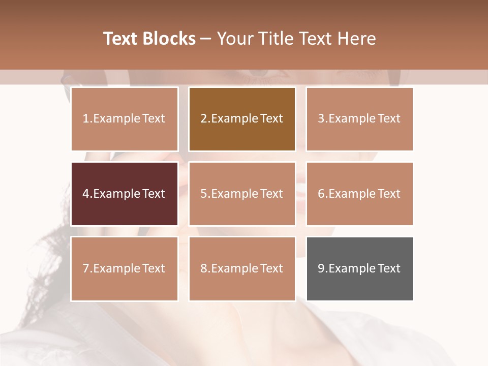 Call Communication White Background PowerPoint Template