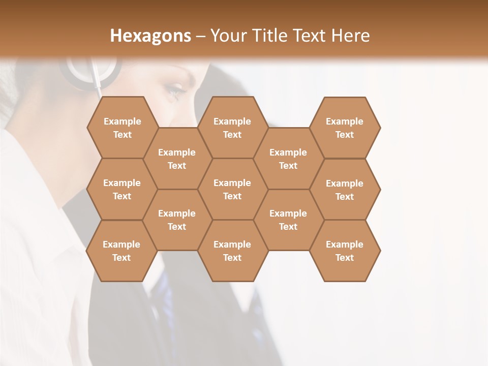 Handsfree Assistance Call Center PowerPoint Template