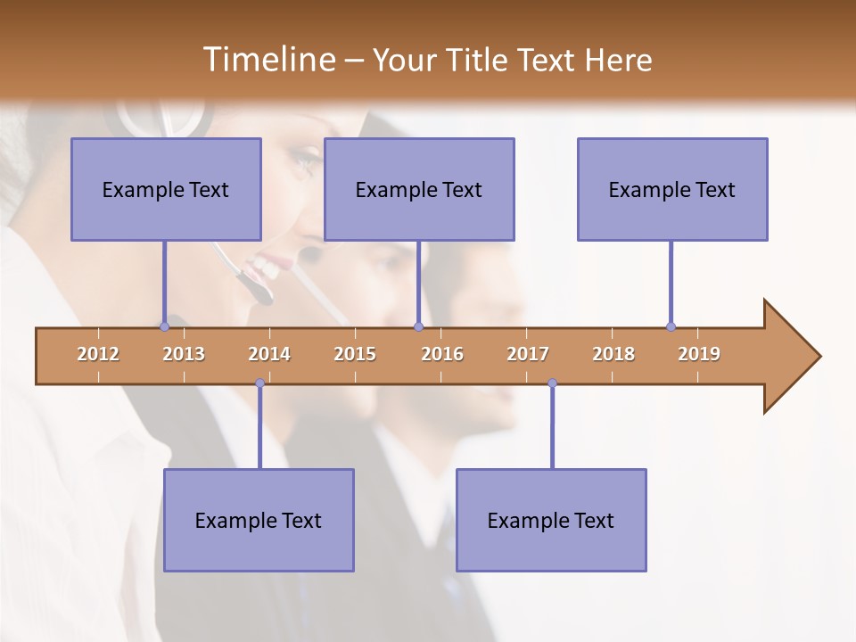 Handsfree Assistance Call Center PowerPoint Template
