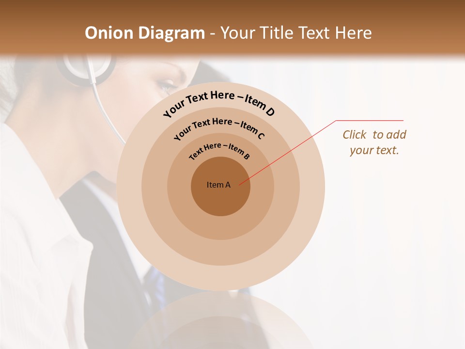 Handsfree Assistance Call Center PowerPoint Template