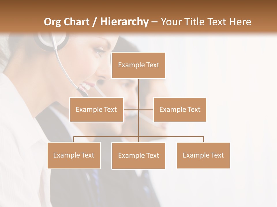 Handsfree Assistance Call Center PowerPoint Template