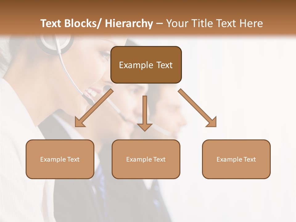 Handsfree Assistance Call Center PowerPoint Template