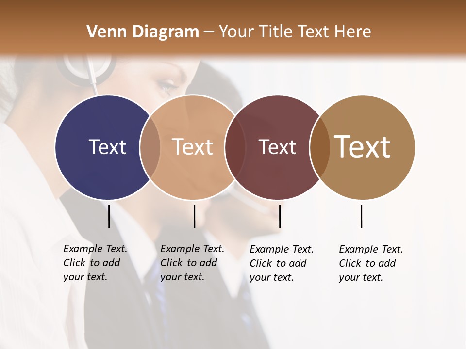 Handsfree Assistance Call Center PowerPoint Template