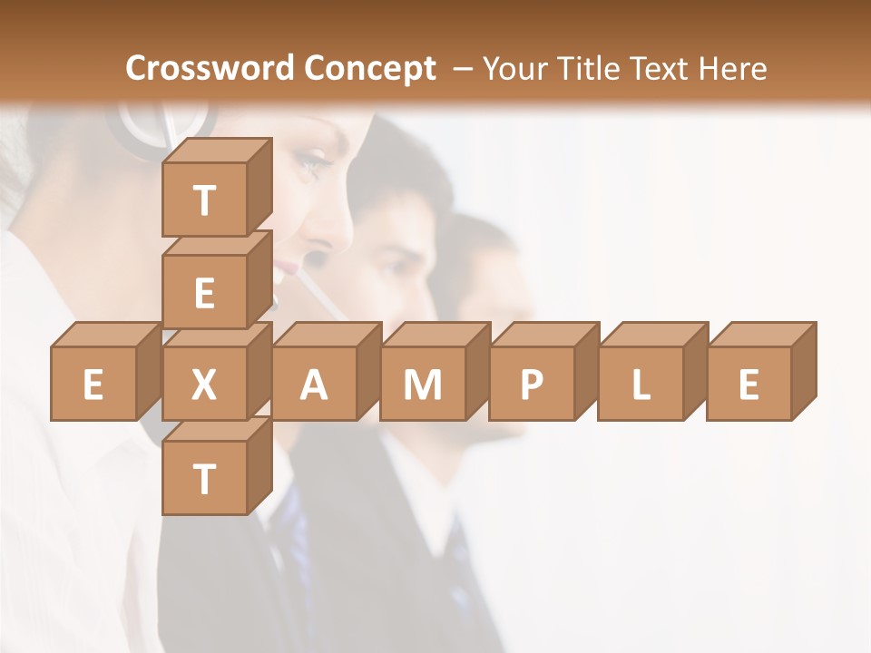 Handsfree Assistance Call Center PowerPoint Template