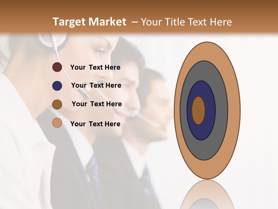 Handsfree Assistance Call Center PowerPoint Template