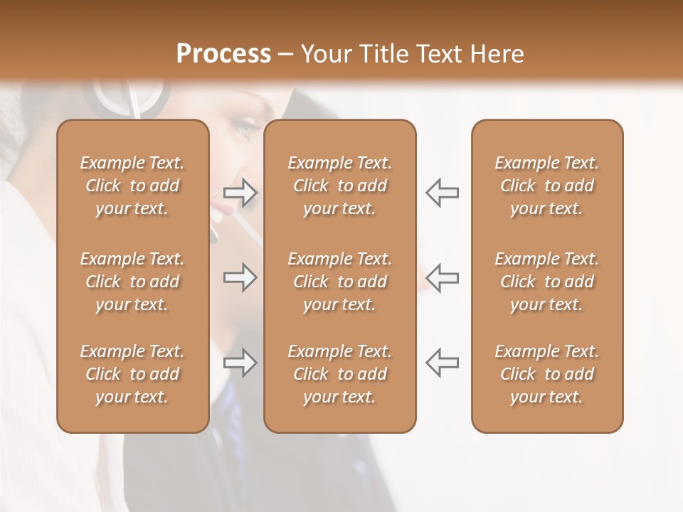 Handsfree Assistance Call Center PowerPoint Template