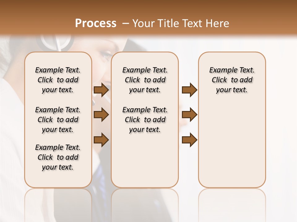 Handsfree Assistance Call Center PowerPoint Template