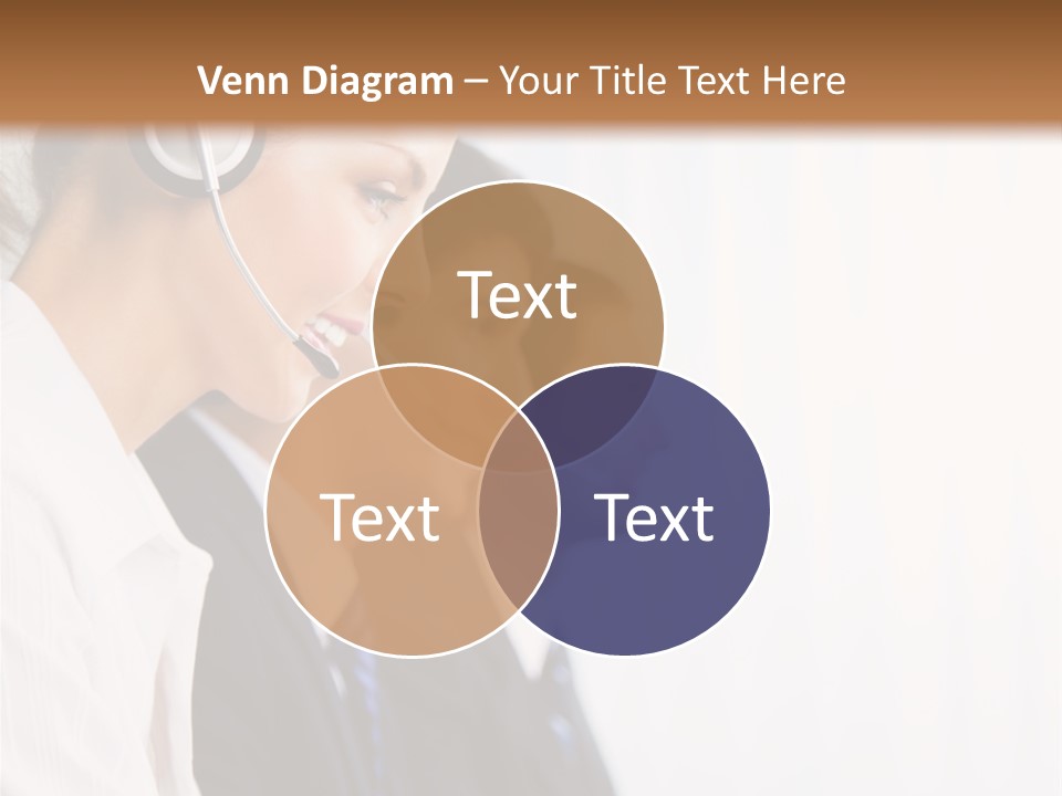 Handsfree Assistance Call Center PowerPoint Template