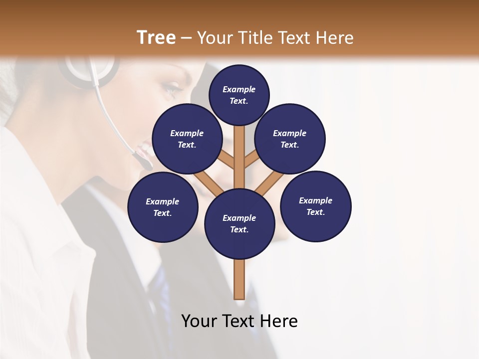 Handsfree Assistance Call Center PowerPoint Template