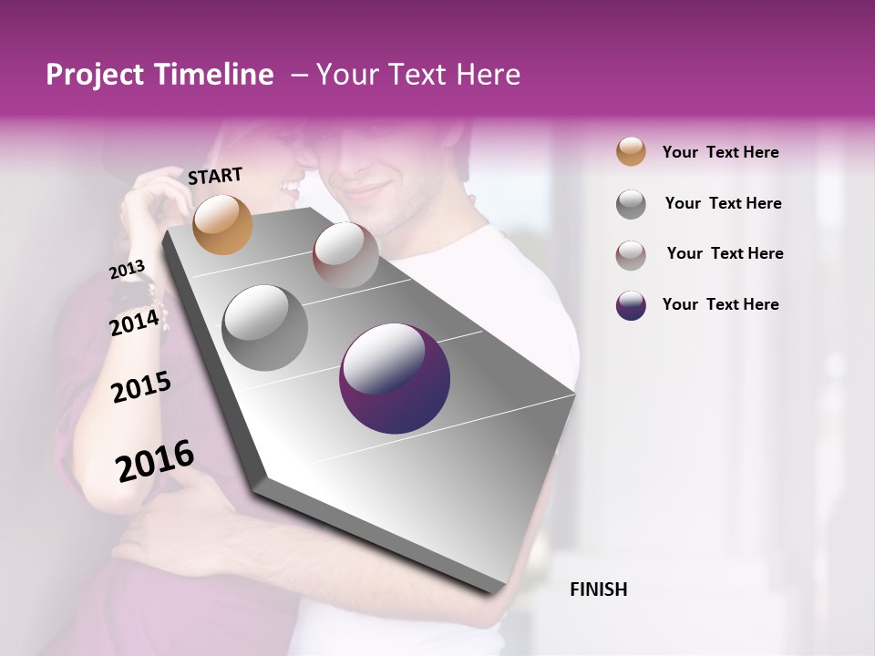 Happy Settler Date PowerPoint Template