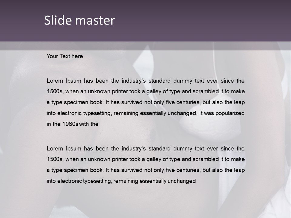 Women Men Lover PowerPoint Template