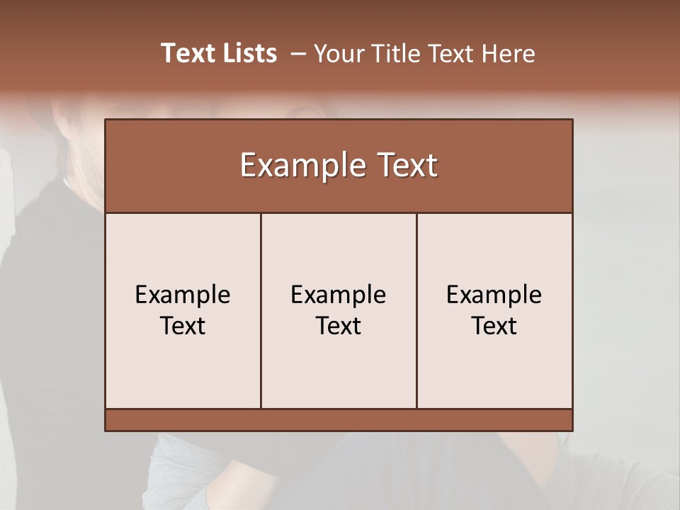 Relationship  Grin PowerPoint Template