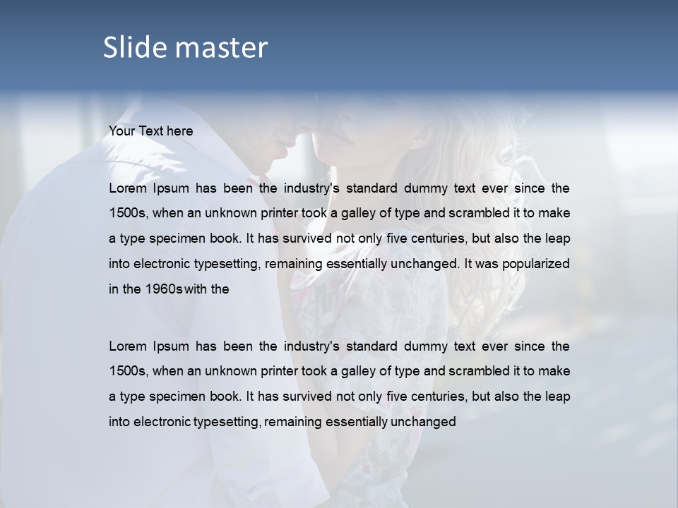 Lifestyle Sunglasses Two PowerPoint Template