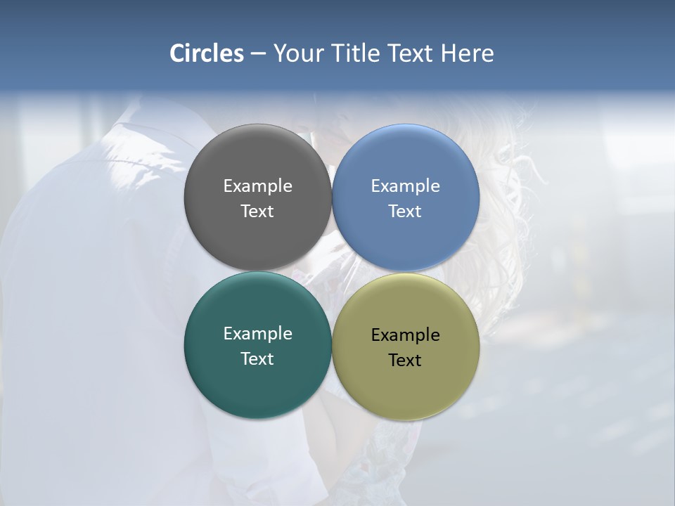 Lifestyle Sunglasses Two PowerPoint Template