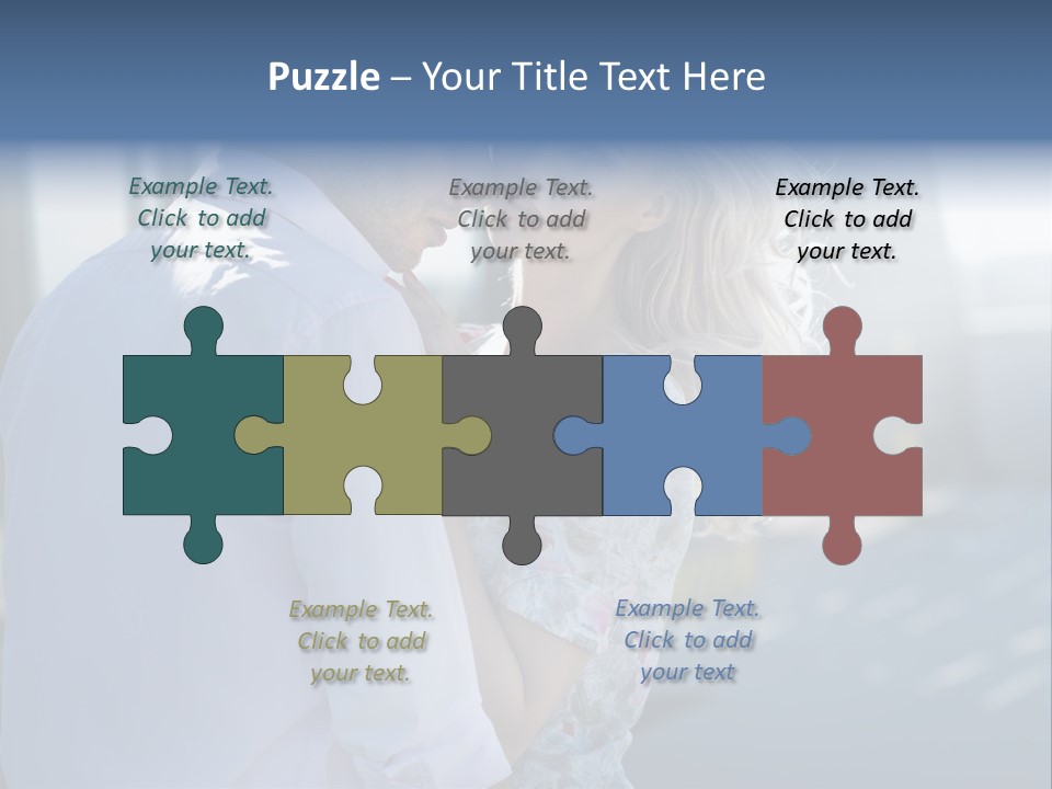 Lifestyle Sunglasses Two PowerPoint Template