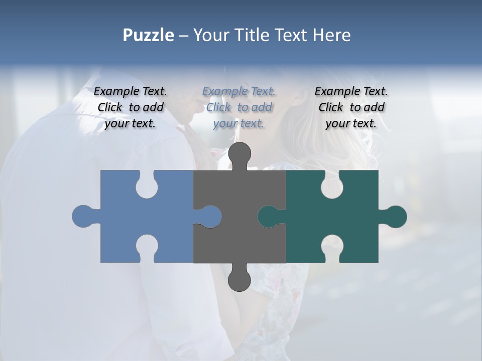 Lifestyle Sunglasses Two PowerPoint Template