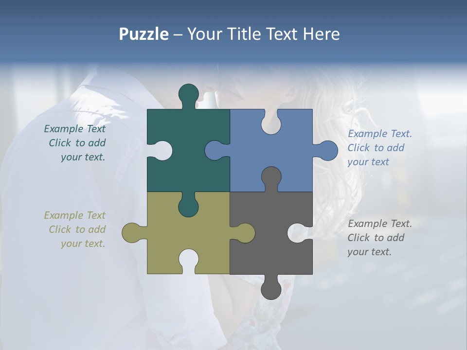 Lifestyle Sunglasses Two PowerPoint Template