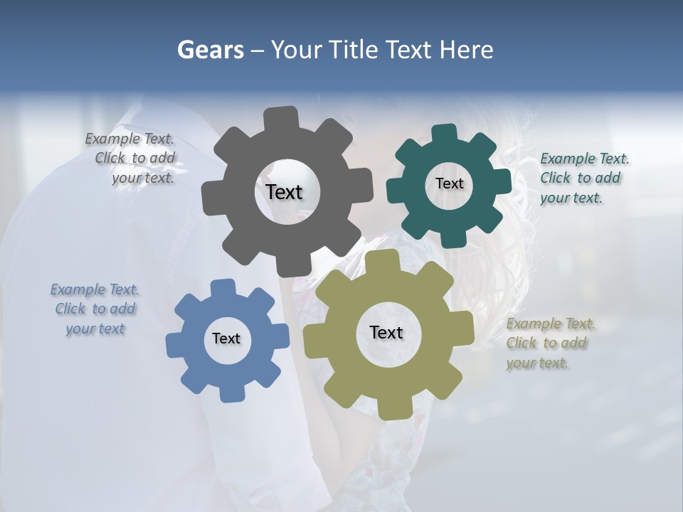 Lifestyle Sunglasses Two PowerPoint Template