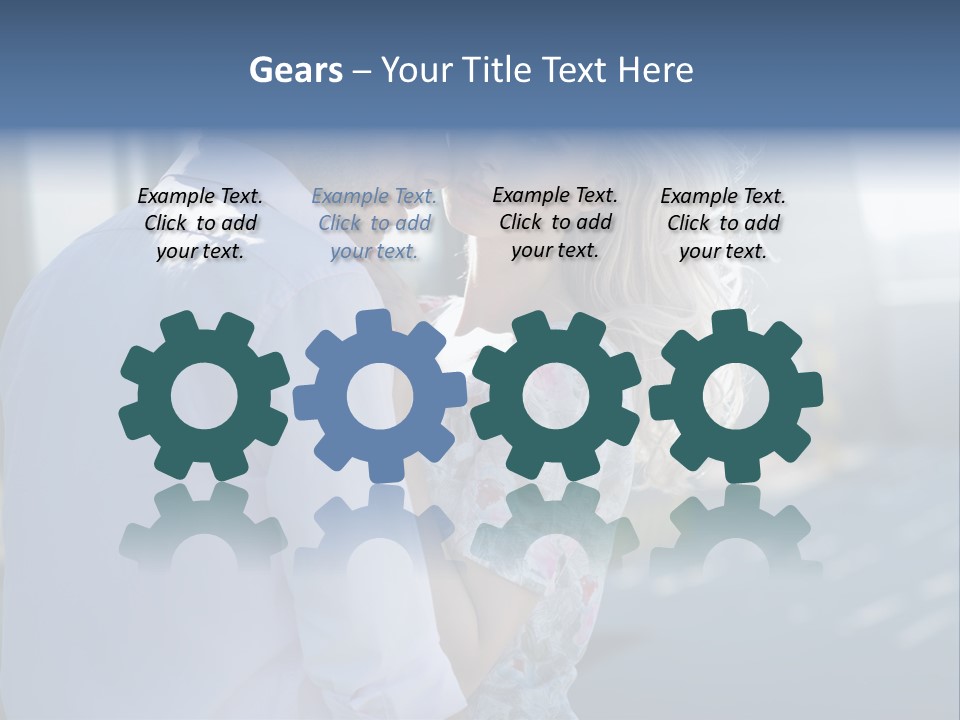 Lifestyle Sunglasses Two PowerPoint Template