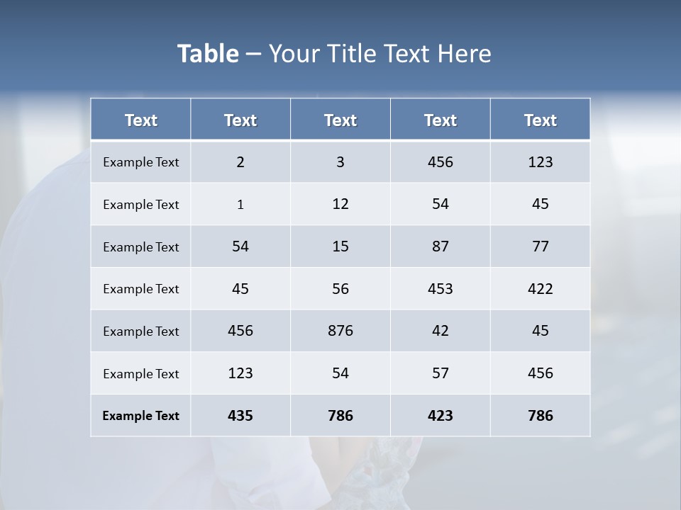 Lifestyle Sunglasses Two PowerPoint Template