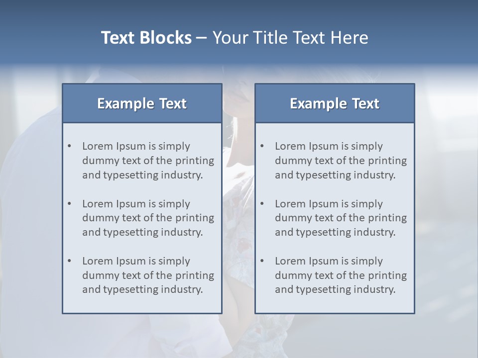 Lifestyle Sunglasses Two PowerPoint Template