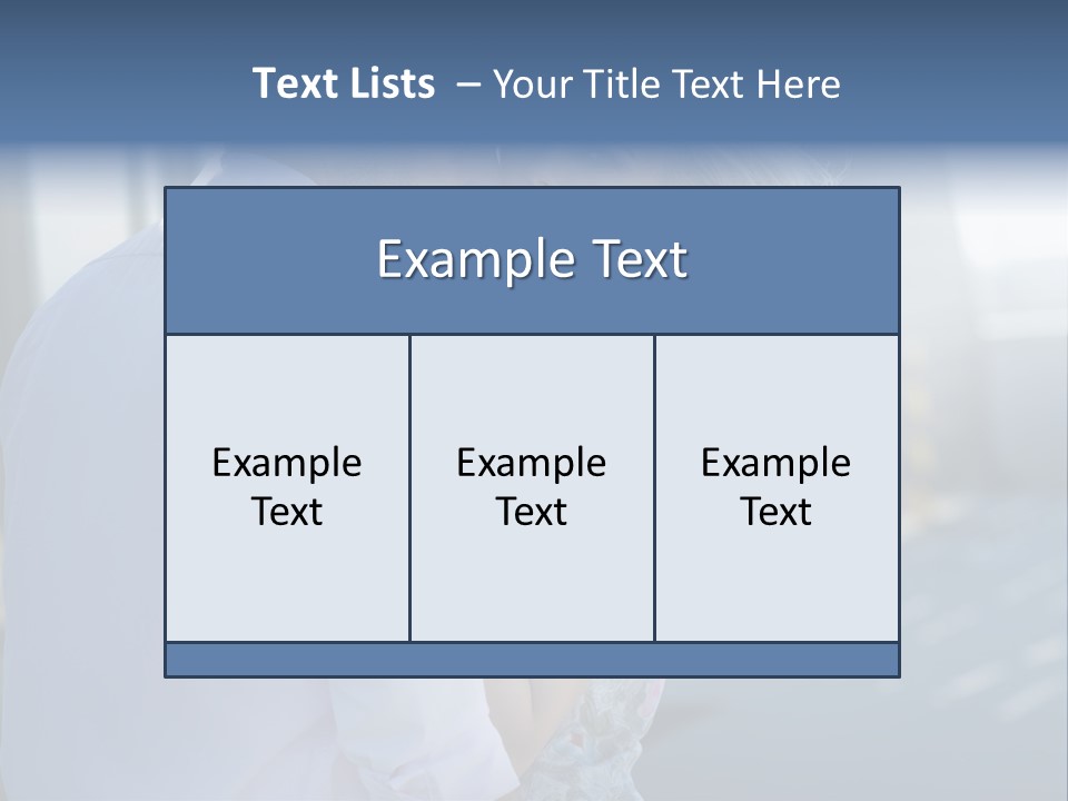Lifestyle Sunglasses Two PowerPoint Template