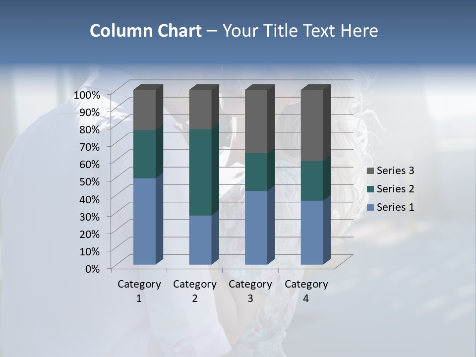 Lifestyle Sunglasses Two PowerPoint Template