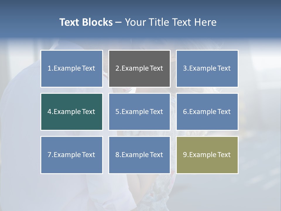 Lifestyle Sunglasses Two PowerPoint Template