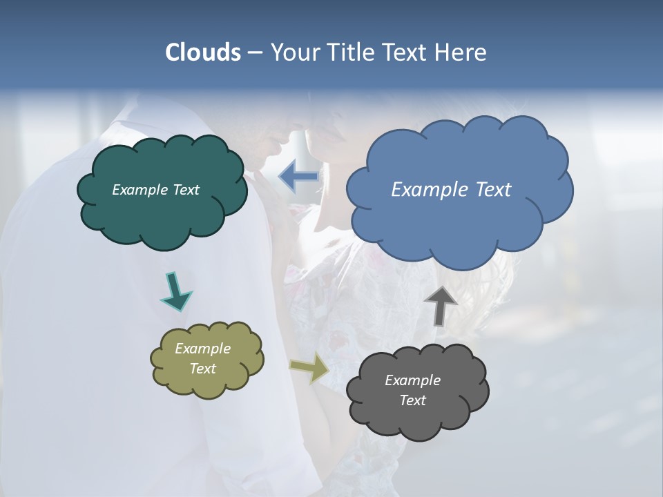 Lifestyle Sunglasses Two PowerPoint Template