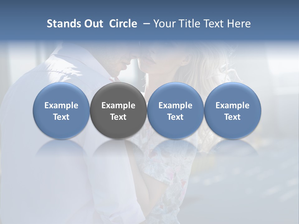 Lifestyle Sunglasses Two PowerPoint Template