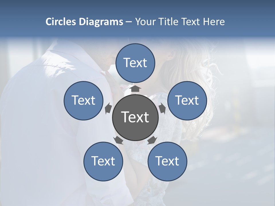 Lifestyle Sunglasses Two PowerPoint Template