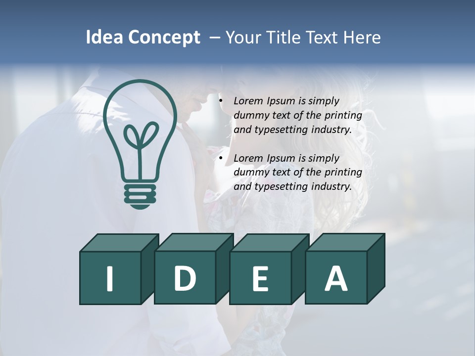 Lifestyle Sunglasses Two PowerPoint Template