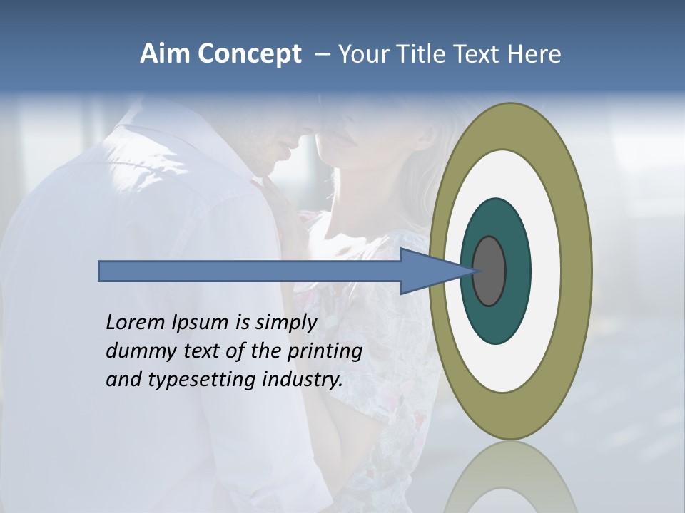 Lifestyle Sunglasses Two PowerPoint Template