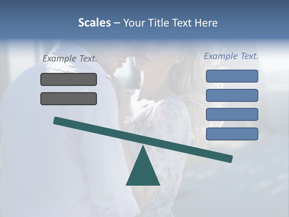 Lifestyle Sunglasses Two PowerPoint Template