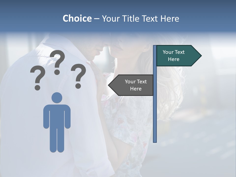 Lifestyle Sunglasses Two PowerPoint Template