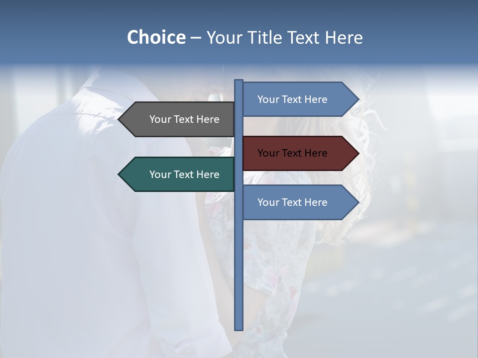 Lifestyle Sunglasses Two PowerPoint Template