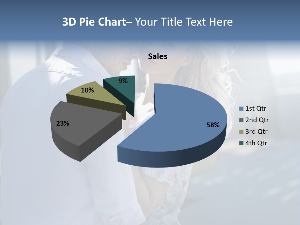 Lifestyle Sunglasses Two PowerPoint Template