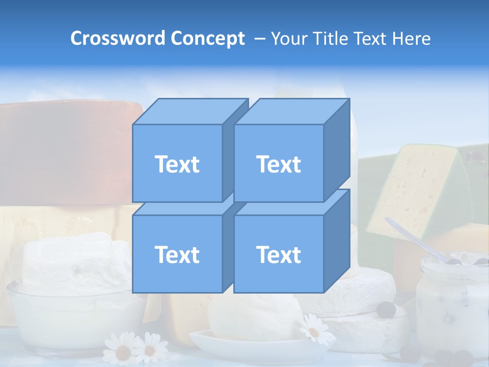 Nahrumgsmittel Milch Luft PowerPoint Template
