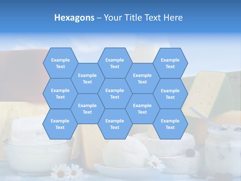 Nahrumgsmittel Milch Luft PowerPoint Template