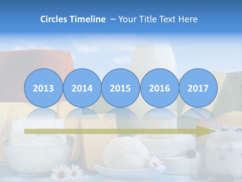 Nahrumgsmittel Milch Luft PowerPoint Template
