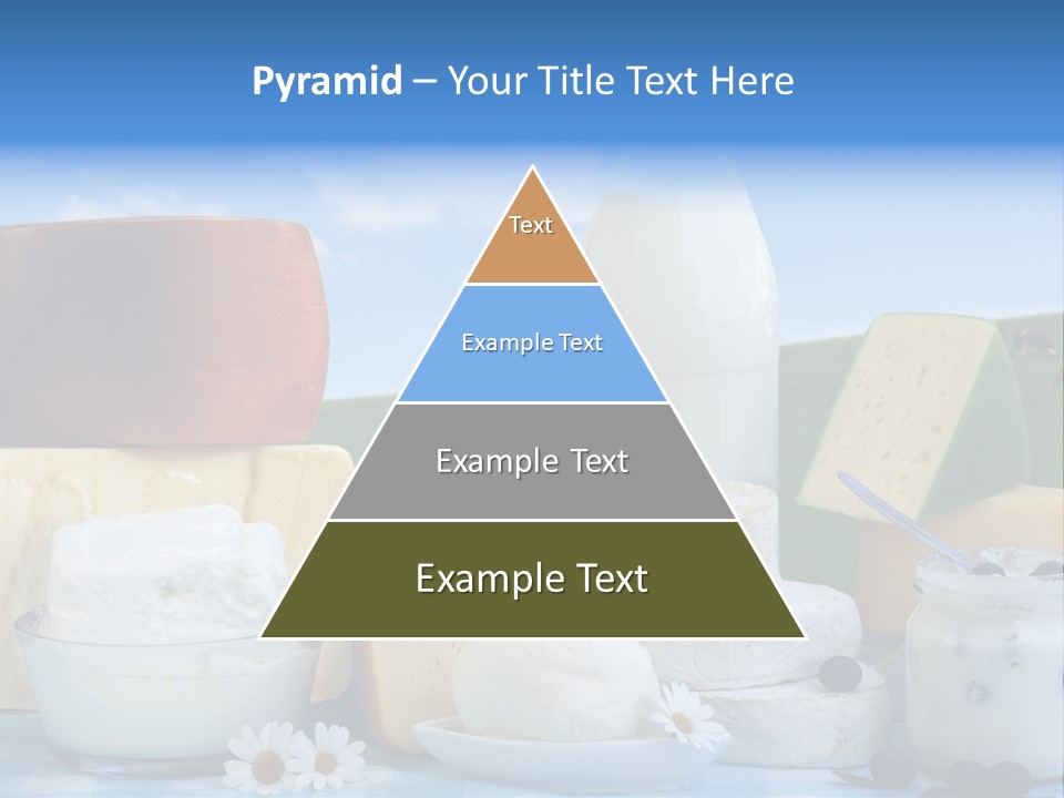 Nahrumgsmittel Milch Luft PowerPoint Template