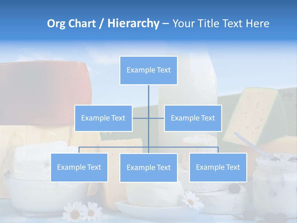 Nahrumgsmittel Milch Luft PowerPoint Template