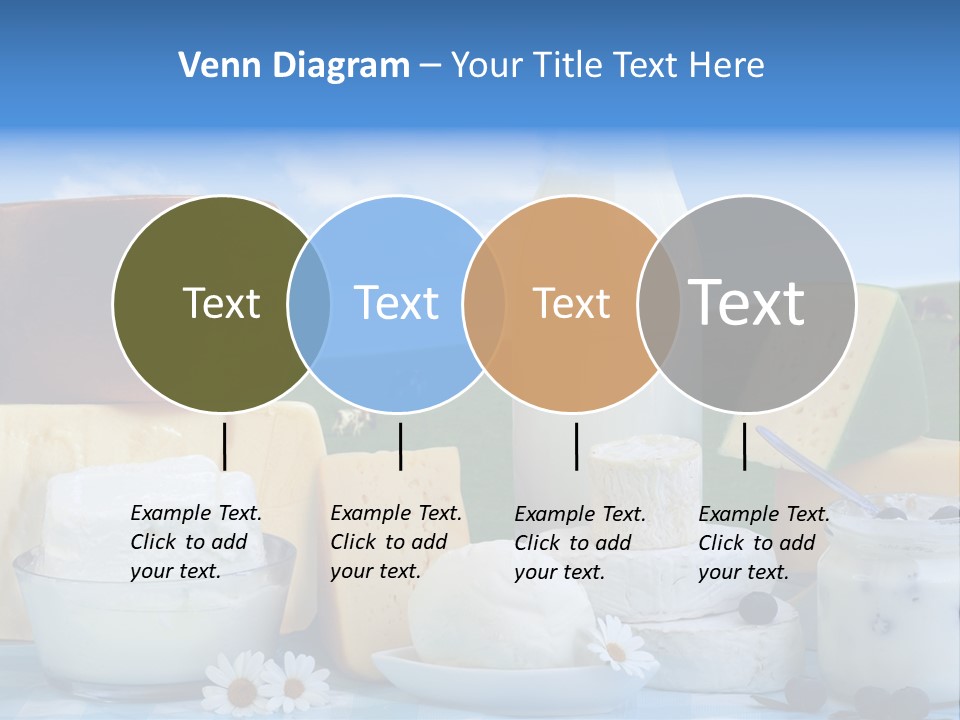Nahrumgsmittel Milch Luft PowerPoint Template