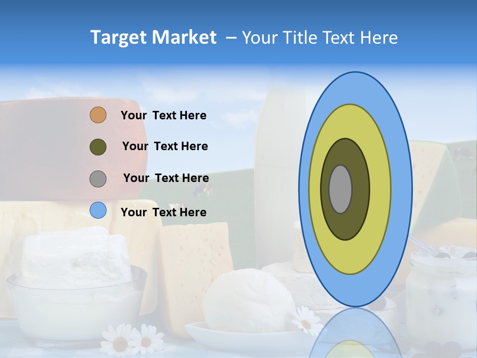 Nahrumgsmittel Milch Luft PowerPoint Template