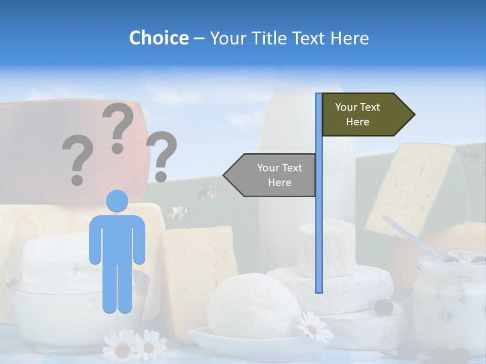 Nahrumgsmittel Milch Luft PowerPoint Template