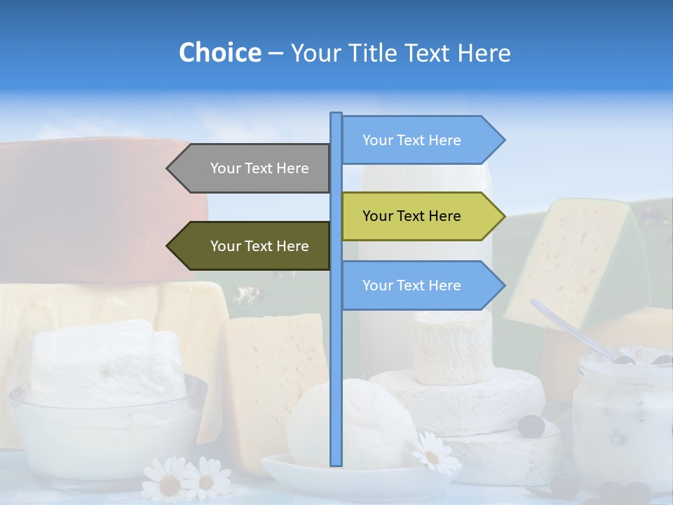 Nahrumgsmittel Milch Luft PowerPoint Template