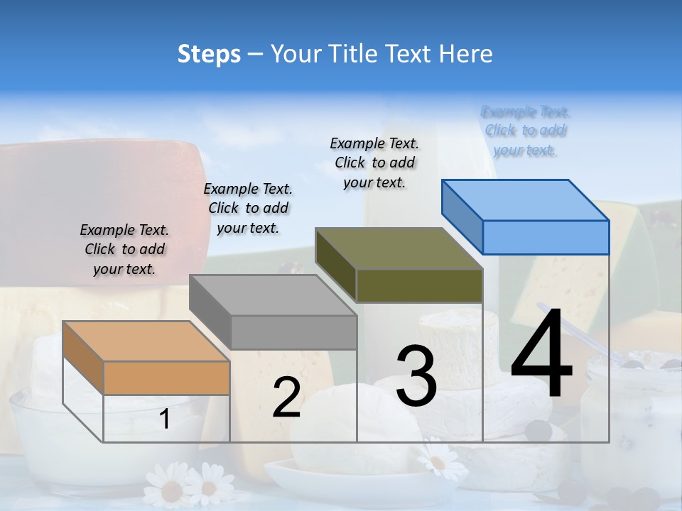 Nahrumgsmittel Milch Luft PowerPoint Template